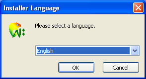 select language