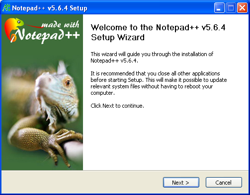 welcome to notepad++